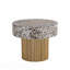 Table de bout avec plateau en nacre