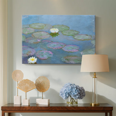Water Lilies (Nymphéas)-Claude Monet-Gallery Wrapped Canvas-c. 1897–1899