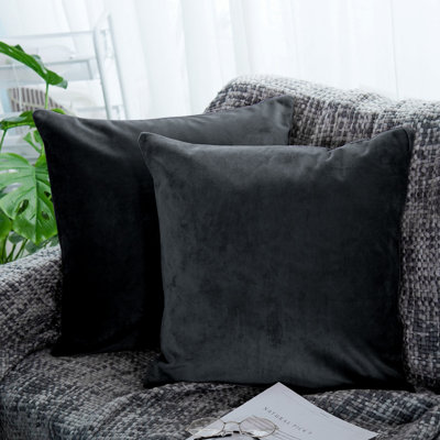  Housse de coussin carré en velours