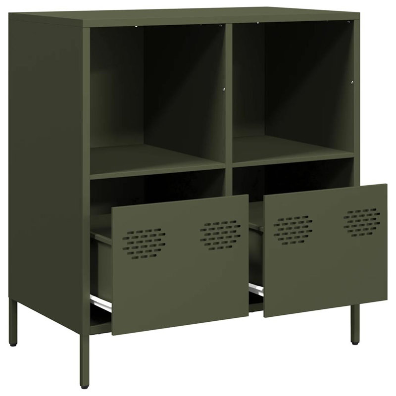 Ambry 68cm Sideboard, Olive Green