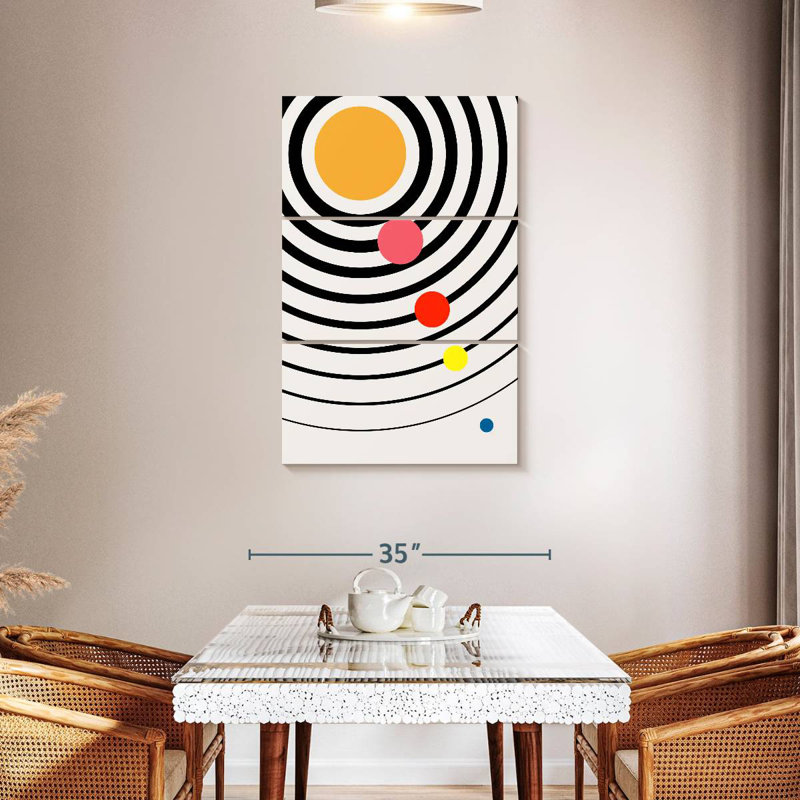Oberle Playful Universe, 65" H x 42" W