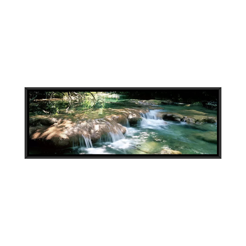 «Siagnole River, Provence Alpes Cote D'azur, France», reproduction de photo sur toile, H 24 po x l 72 po x P 1,5 po