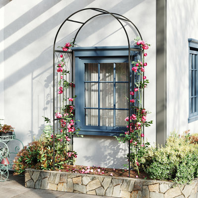 231cm H x 115cm W Arched