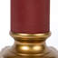Lampe de table colonne en métal texturé-100852271