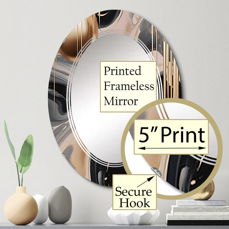 Miroir mural Barbet, 30 po x 20 po