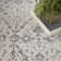 Nourison Astra Machine Washable Ivory Blue Vintage Indoor Rug