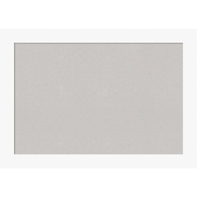 Petit tableau d'affichage mural en liège mural, Bois blanc, 29 po x 41 po