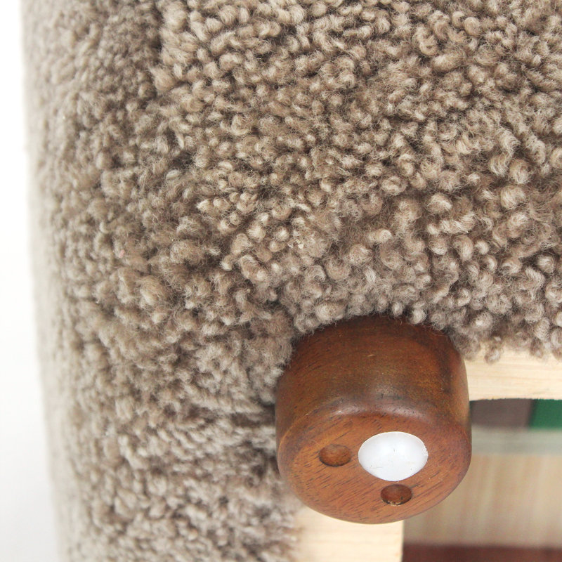 Tabouret Theo Series Theo Shearling