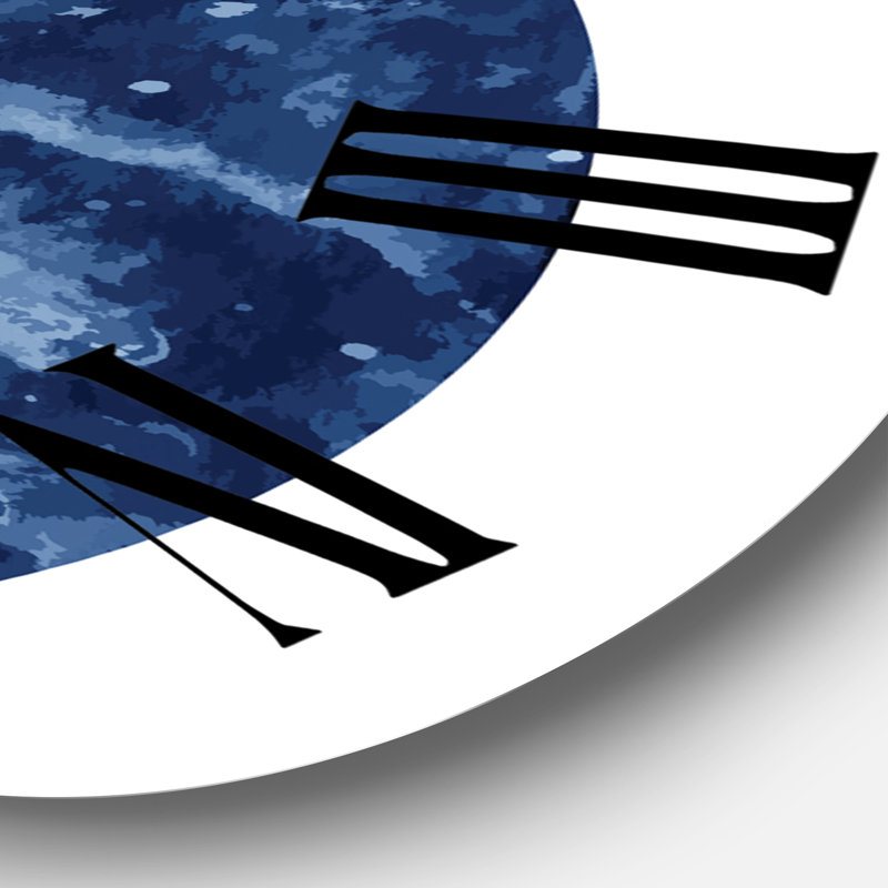 Space Galaxy Circle - Horloge murale moderne, Surdimensionné