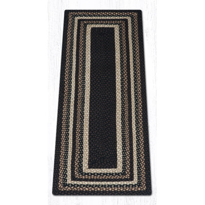  Tapis tressé à la main moka / Frappuccino
