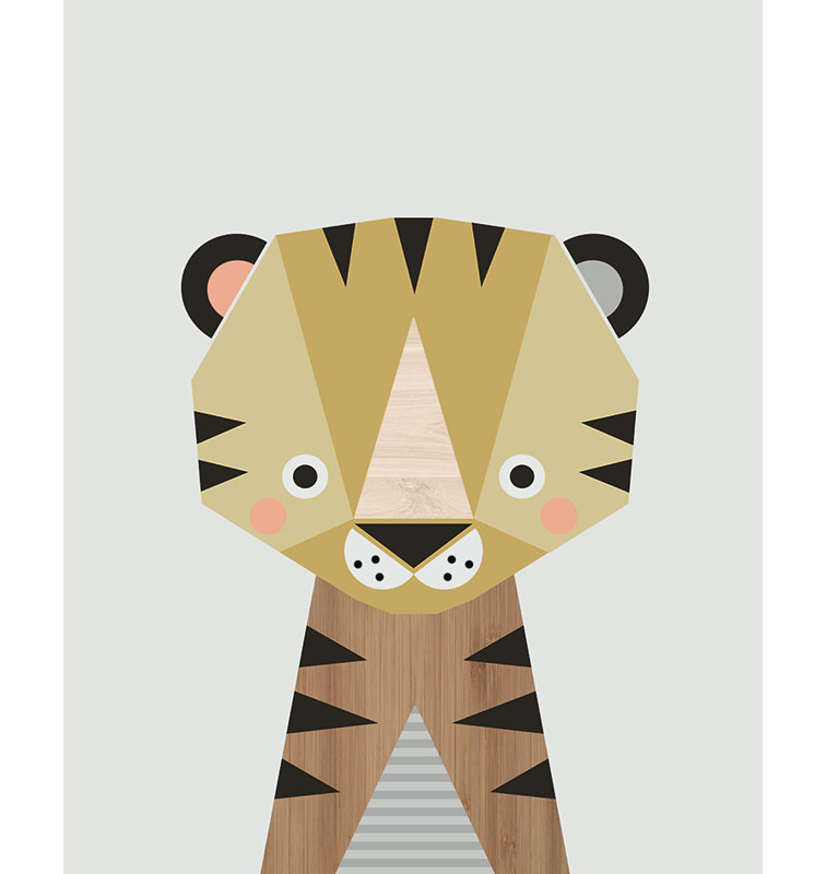 Little Design Haus Tiger Canvas Art