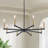 Alcaraz Dimmable Mid-century Modern Candle Chandelier-1838357688