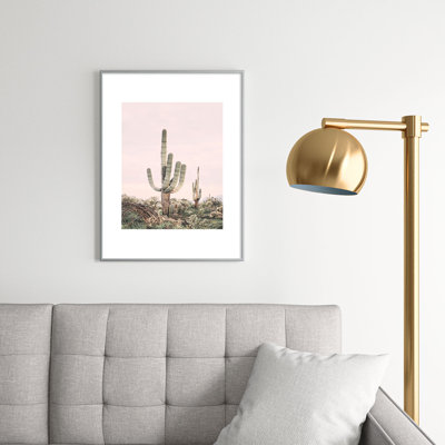 " Pastel Pink Cactus "