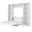 Lit escamotable avec bureau et bibliothèque Murphy-2044586050