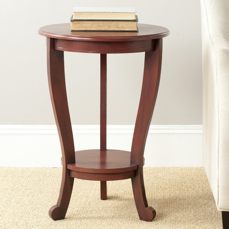 Tutuala End Table, Red