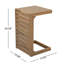 Table de bout en C brun (seulement les tables, pas de chaises)-1285543989