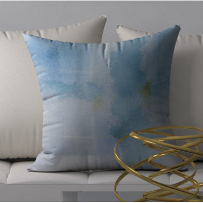 Abstract Throw Pillow