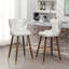 Ensemble de 2 tabourets de bar Nevis Modern Mid-Century