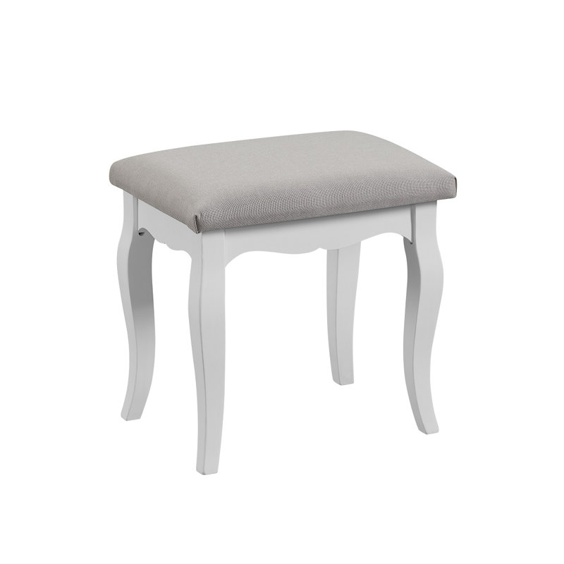 Solid + Manufactured Wood Accent Stool