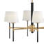 Lustre Mid-Century moderne à 6 lumières Saunders