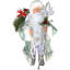 Père Noël sauge et argent 15 po