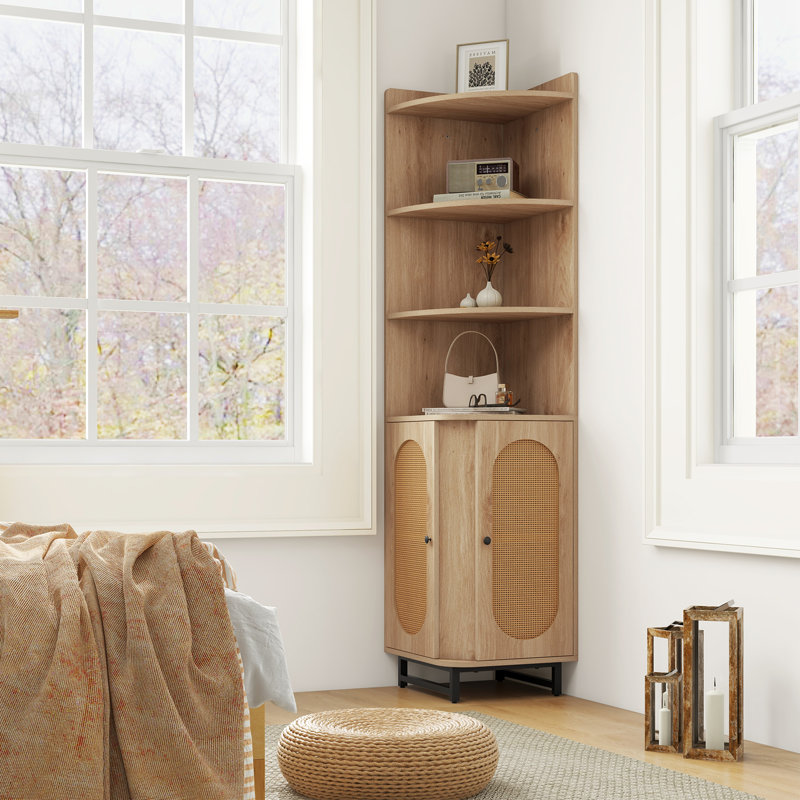172cm H x 40cm W Corner Bookcase