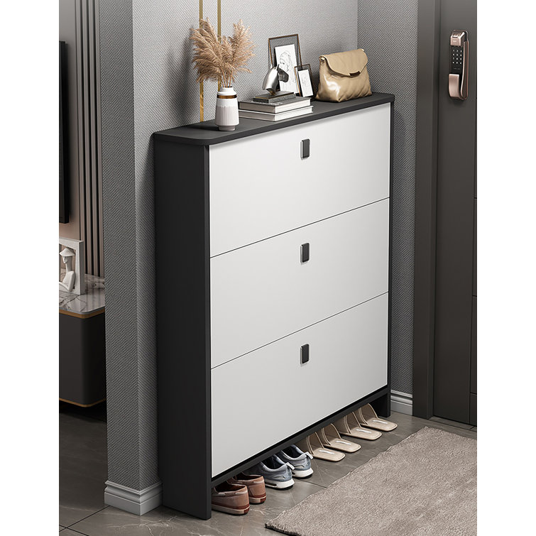 Bay Isle Home 18 Pair Shoe Storage Cabinet & Reviews