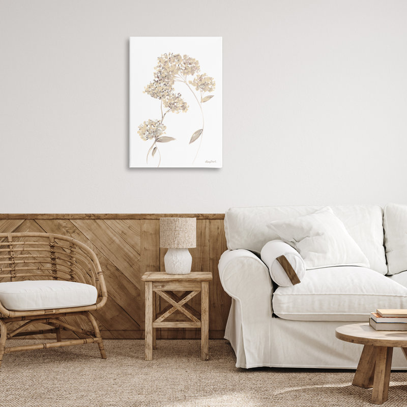 «Neutre Geranium Florets» par Roy Ebert, H 30 po x l 20 po