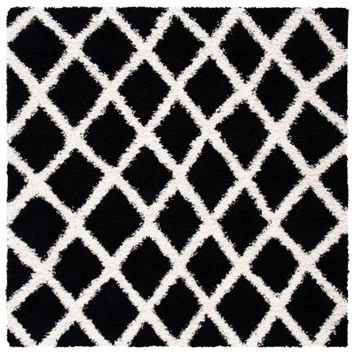 Alberthe Sgd-Dallas Shag Performance Geometric Rug