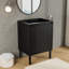 Base de meuble-lavabo de style Shaker de 24 po, 30 po et 36 po seulement, autoportante ou murale avec portes doubles et tablette réglable - Conception à fermeture en douceur et verticale (lavabo non inclus)-754736162-754736165