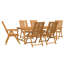 6 - Person Patio Dining Set Rectangular Table