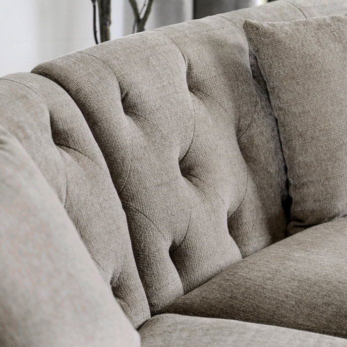 Mercury Row® Oakhill 2 - Piece Upholstered Sectional & Reviews | Wayfair