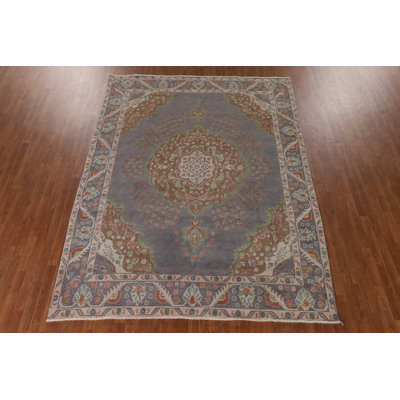 Over-Dyed Traditional Area Rug 8x11
