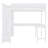 Jennaveve Full Loft Bed with Desk and Bookcase-1898878404