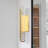 1 - Light Flush Mounted Steel Led Wall Sconce