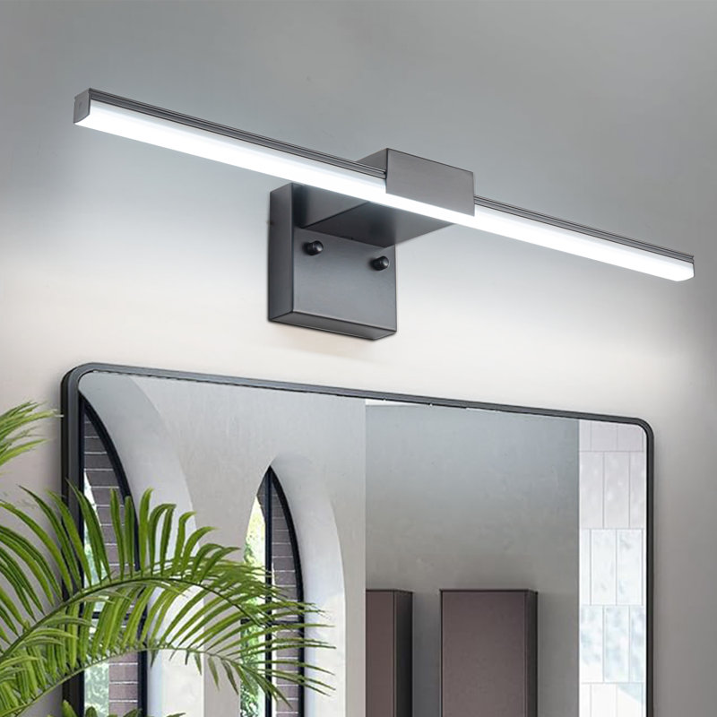 Éclairage pour meuble-lavabo à DEL Graylee, Noir