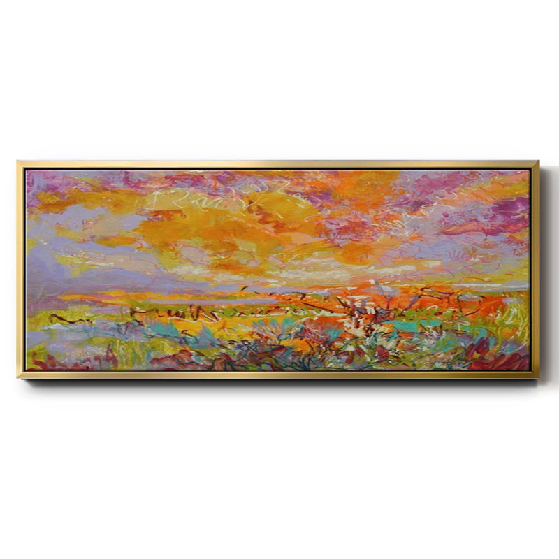 Radiance souvenir - toile encadrée, H 20 po x l 50 po