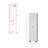 Broom Cabinet Lucin, Garage, White