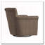 Fauteuil d'appoint pivotant en similicuir-1678861446