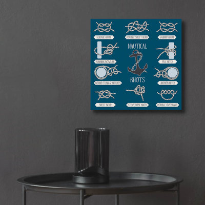 «Nautical Knots» par Epic Portfolio, art mural en verre acrylique
