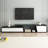 Modern, Minimalist Rectangle Extendable TV Stand, TV Cabinet With 2 Drawers And 1 Cabinet For Living Room, Up To 100''-1188599623