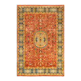 Classic One-of-a-Kind 6' 0" X 9' 0" Hand Knotted Area Rug