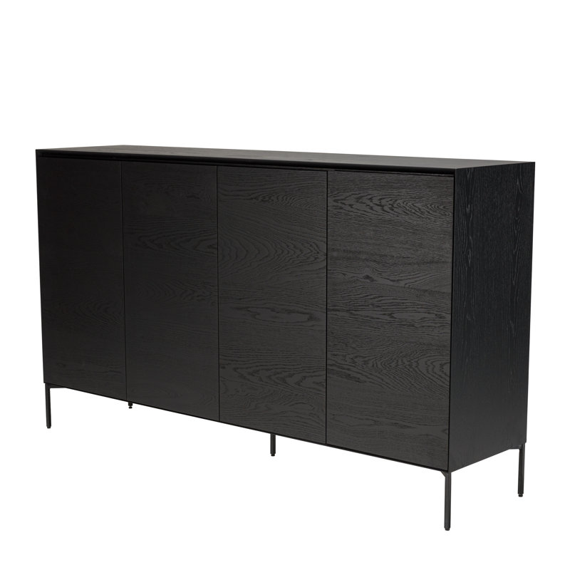 MAXENDRE 186cm Sideboard, Black