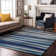 Premium Machine Washable Natoma AMF997 Stripes Rug