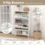 10 Pair Shoe Storage Cabinet