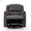 Fauteuil inclinable et pivotant avec fauteuil pivotant de style moderne