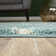 Myshaggy Collection Rugs Trellis Design in Duck Egg Blue