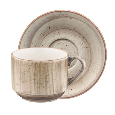 Gris Porcelain Coffee Mug