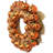 Jack-O-Lantern Pumpkin Halloween Wreath Decoration