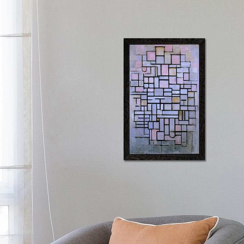 1 Piece Painting on Canvas, 152.5 cm H x 101.5 cm W, Black Framed
